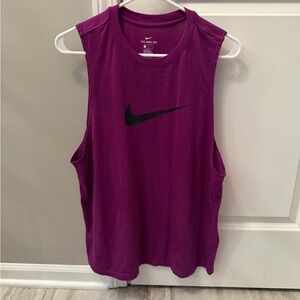 Nike Women's Magenta Muscle Tee